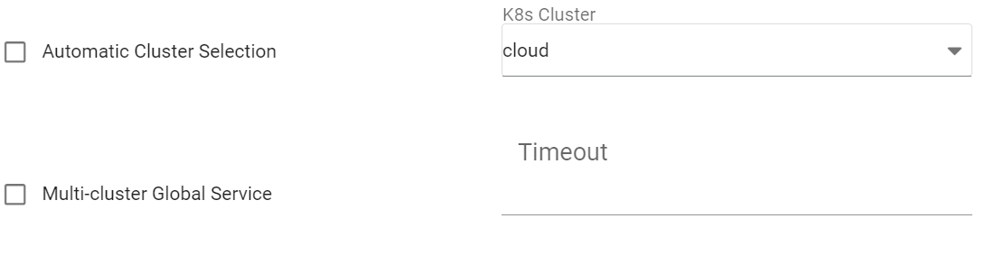 Enable multi-cluster global service