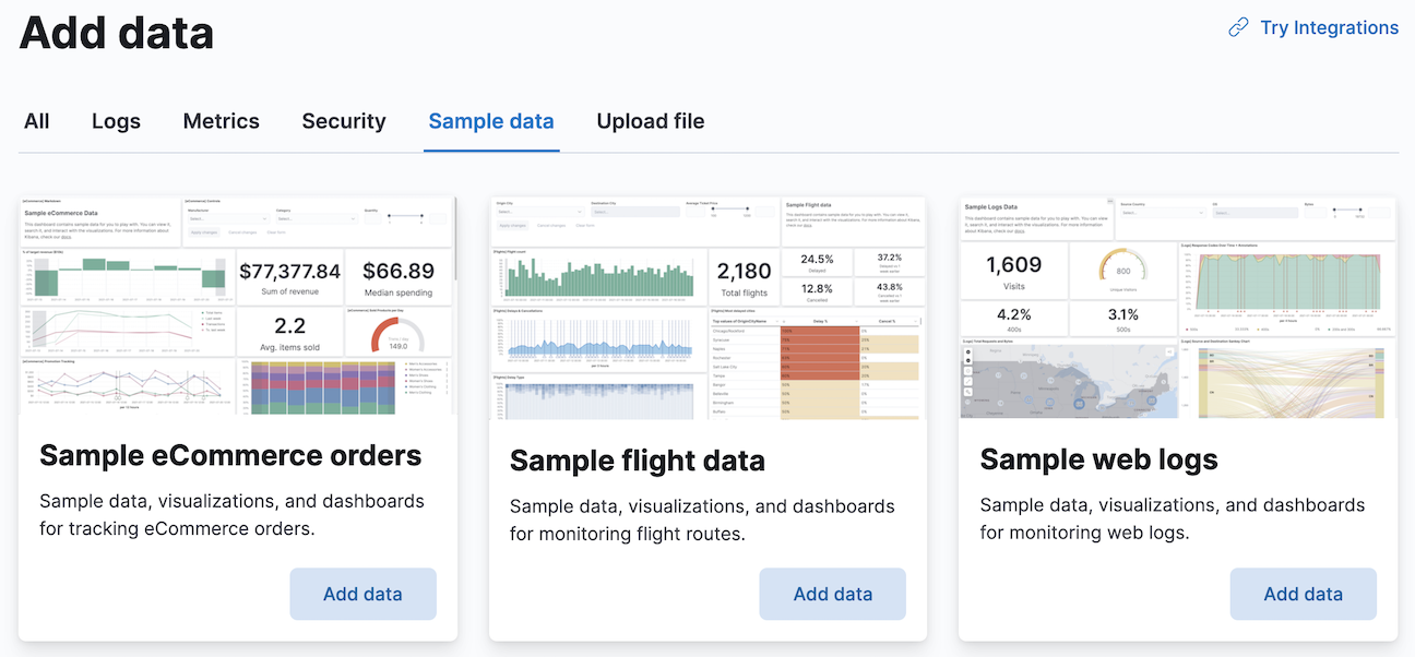 Add data