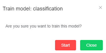 Train model
